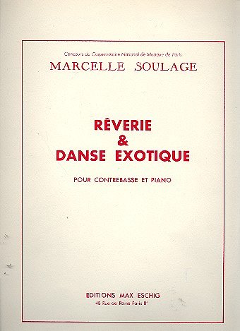 Reverie & Danse Cb-Piano , Kb (Part.)