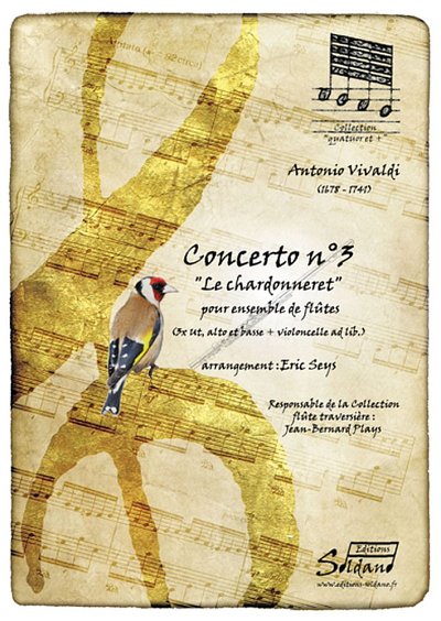 A. Vivaldi: Concerto N°3 Le Chardonneret, FlEns (Pa+St)