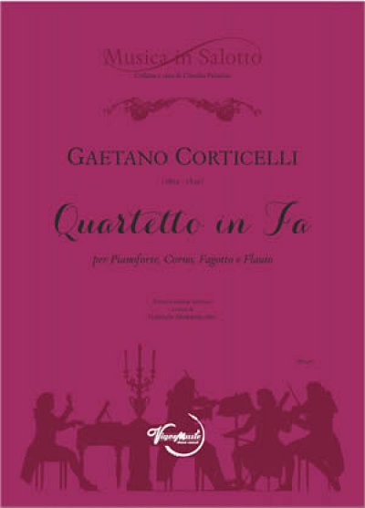 G. Corticelli: Quartetto in Fa, FlFgHKla (Pa+St)
