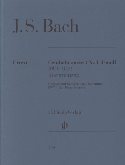 J.S. Bach: Cembalokonzert Nr. 1 d-Moll BWV , 2Cemb/Klav (KA)