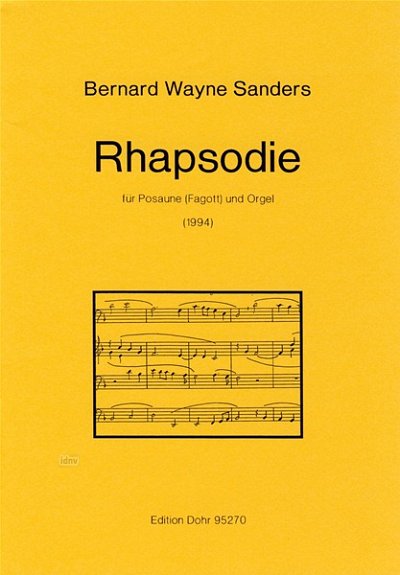 B.W. Sanders: Rhapsodie (PaSt)