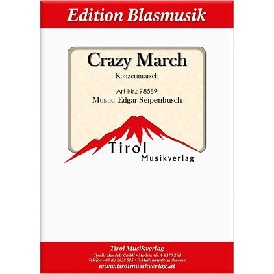 E. Seipenbusch: Crazy-March, Blaso (Pa+St)