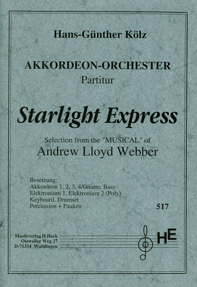 Webber Andrew Lloyd: Starlight Express - Selection