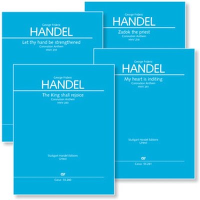 G.F. Händel: Coronation Anthems I–IV