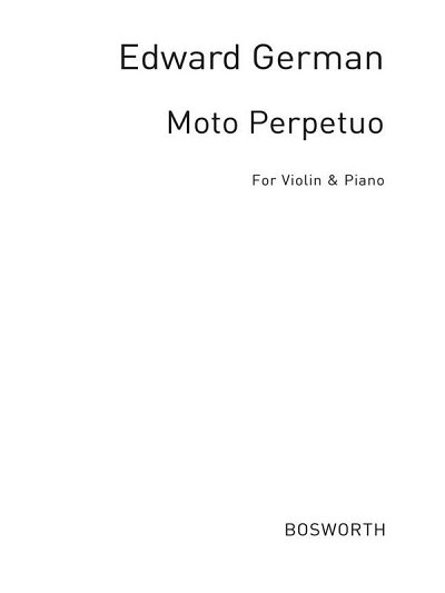 Edward German: Moto Perpetuo For Violin A, VlKlav (KlavpaSt)