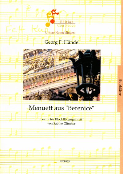 G.F. Haendel: Menuett (Berenice) Sabine Guenther Blockfloete