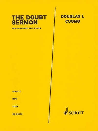 DL: D.J. Cuomo: The Doubt Sermon, GesBr/AlKlav