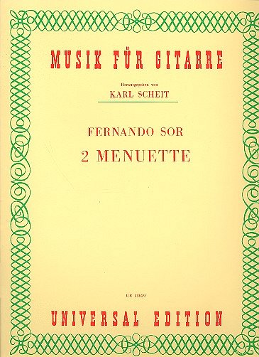 F. Sor: 2 Menuette op. 24/1, 5/3 