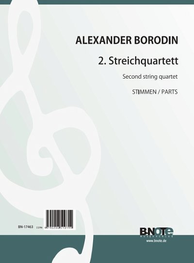 A. Borodin: Streichquartett Nr. 2, 2VlVaVc (Stsatz)
