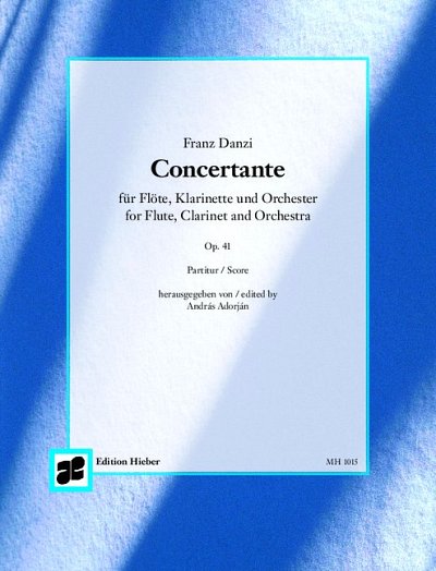 DL: F. Danzi: Concertante, FlKlOrch (Part.)