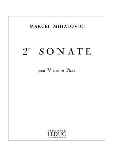 M. Mihalovici: Sonate N02, VlKlav (Bu)