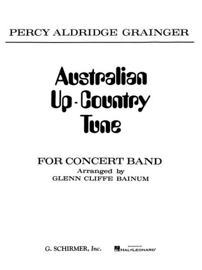 P. Grainger: Australian Up-Country Tune