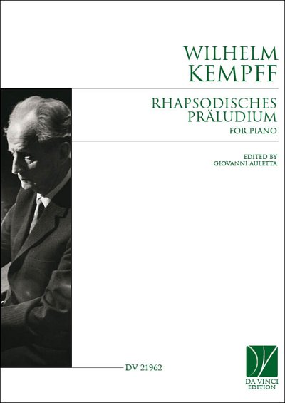 W. Kempff: Rhapsodisches Präludium, for Piano, Klav