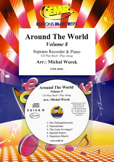 M. Worek: Around The World Volume 8, SblfKlav (+CD)