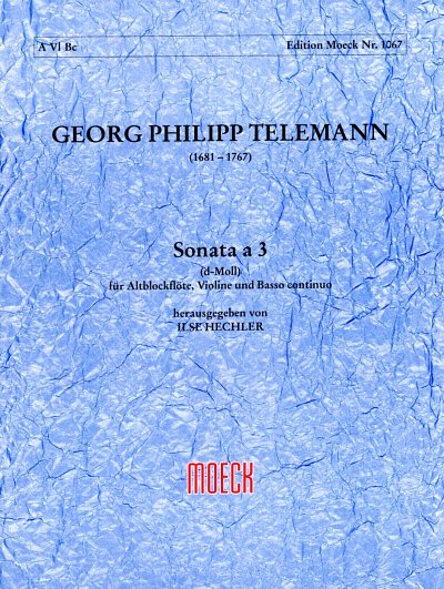G.P. Telemann: Sonate 3 D-Moll Tmv 42: D10