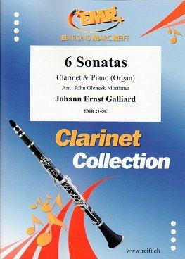 J.E. Galliard: 6 Sonatas, KlarKlv/Org