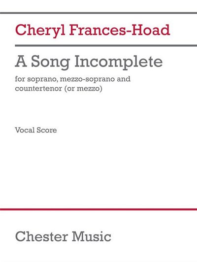 C. Frances-Hoad: A Song Incomplete