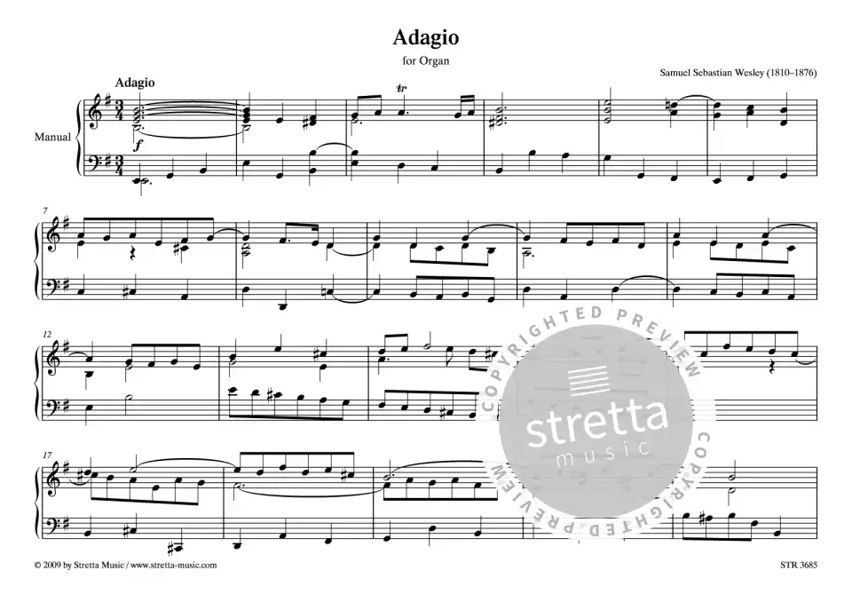 DL: S.S. Wesley: Adagio (0)