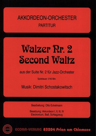 D. Schostakowitsch: Second Waltz - Walzer Nr 2