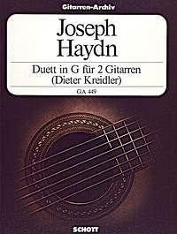 J. Haydn: Duett in G Hob. XII:4 , 2Git (Sppa)