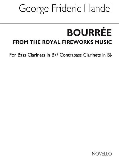 G.F. Händel: Bourree From The Fireworks Music (B, Bklar (Bu)