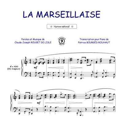 La Marseillaise, GesKlavGit (KlavpaSt)