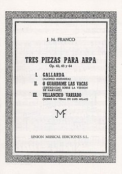 Franco Tres Piezas Op.62,63,64, Hrf