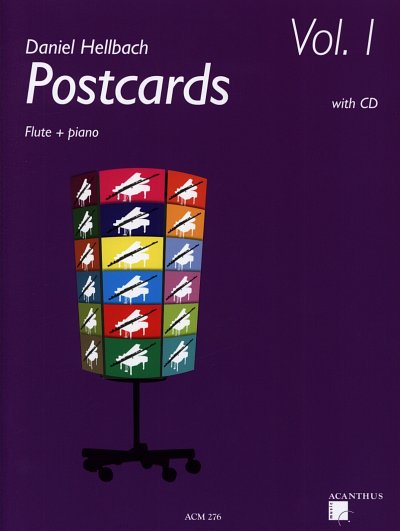D. Hellbach: Postcards 1, FlKlav (+CD)
