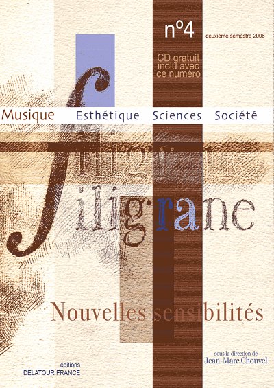 COLLECTIF: Revue Filigrane n°4 - Nouvelles sensibilités
