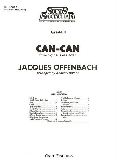 J. Offenbach: Can-Can, Blaso (Part.)