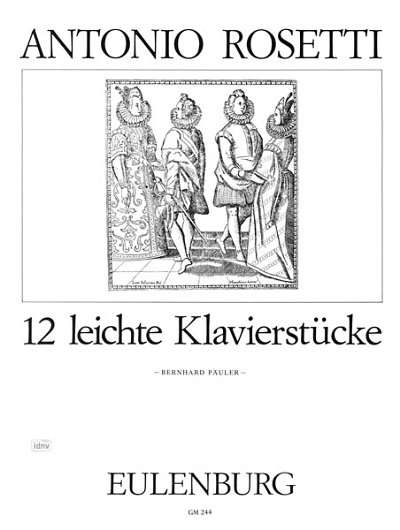 A. Rosetti: 12 leichte Klavierstücke Murray E8, E10 - , Klav
