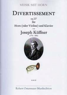 J. Kueffner: Divertissement Op 227