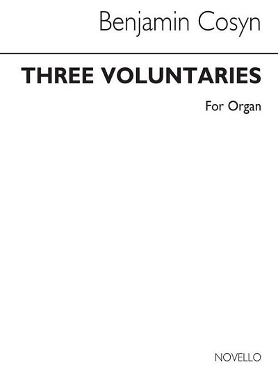 Cosyn Three Voluntaries Organ Arr. Steele, Org