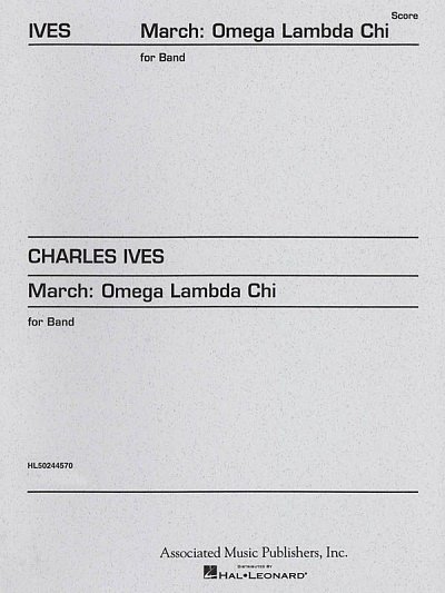March Omega Lambda Chi, Blaso (Part.)