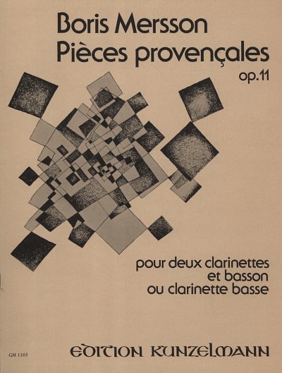 B. Mersson: Pièces provencàles op. 11 (Pa+St)