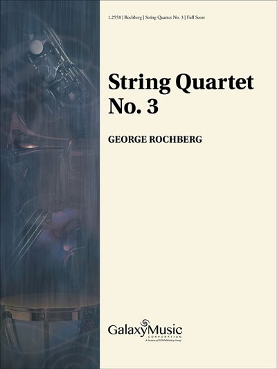 G. Rochberg: String Quartet No. 3, 2VlVaVc (Part.)