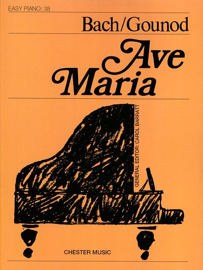 C. Gounod: Ave Maria (Easy Piano No.38), Klav
