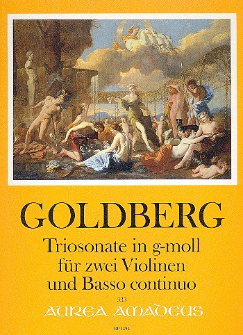 G.J. GOTTLIEB: Sonate g-Moll, 2 Violinen, Basso continuo