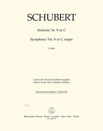 F. Schubert: Sinfonie Nr. 8 C-Dur D 944, Sinfo (HARM)