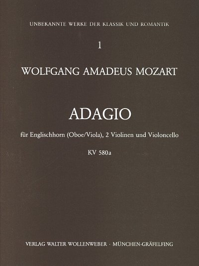 W.A. Mozart: Adagio Kv 580a Unbekannte Werke Der Klassik + R