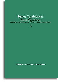 B. Casablancas: Seis glosas, 4MelKvSch (Part.)