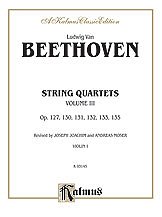 Beethoven: String Quartets, Volume III