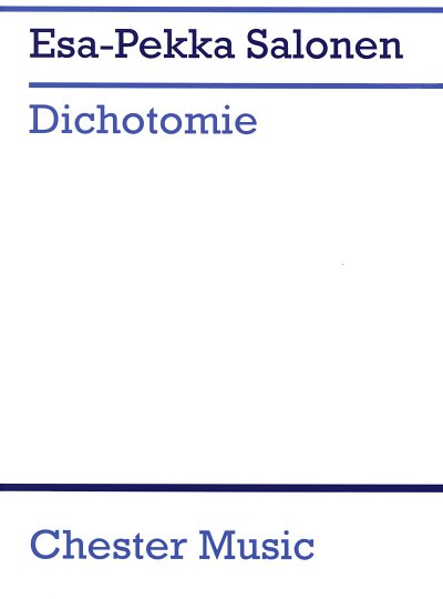 E.-P. Salonen: Dichotomie, Klavier