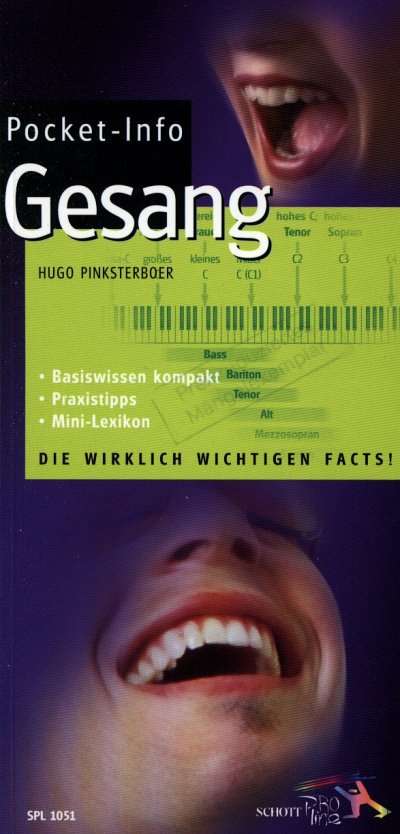H. Pinksterboer: Pocket-Info Gesang, Ges (Bu)