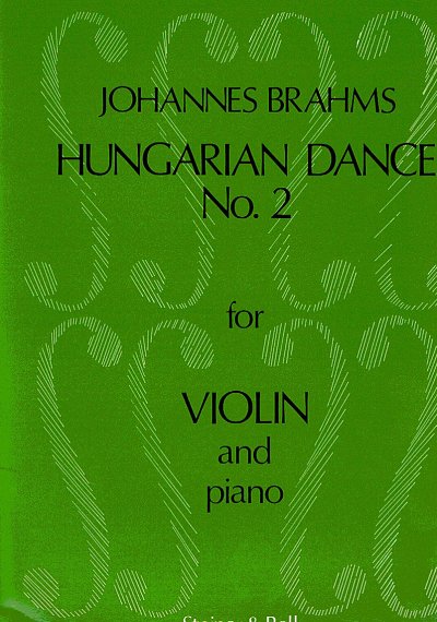 J. Brahms: Hungarian Dance No. 2, VlKlav (KlavpaSt)