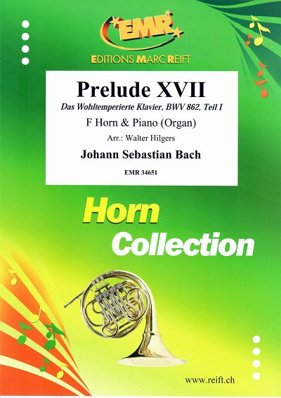 J.S. Bach: Prelude XVII, HrnOrg/Klav