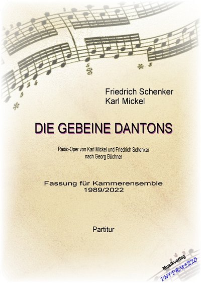 F. Schenker: Die Gebeine Dantons, Gs+ErzOrch (Pa+St)