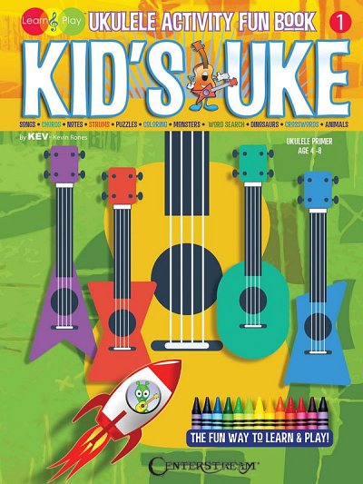 Kid's Uke - Ukulele Activity Fun Book, Uk