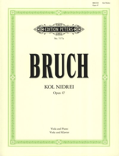 M. Bruch: Kol Nidrei op. 47, VaKlv (KlavpaSt)