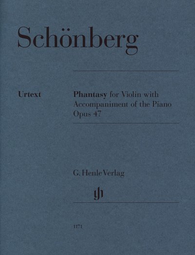 A. Schönberg: Phantasy op. 47, VlKlav (KlavpaSt)